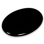 Black Onyx Palm Stone