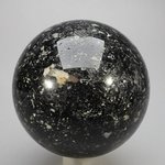 Black Tourmaline with White Quartz Crystal Sphere ~65mm