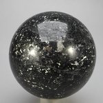 Black Tourmaline with White Quartz Crystal Sphere ~66mm