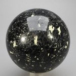 Black Tourmaline with White Quartz Crystal Sphere ~66mm