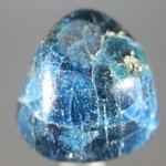 Blue Apatite Tumblestone  ~28mm