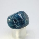 Blue Apatite Tumblestone  ~31mm