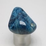 Blue Apatite Tumblestone  ~36mm