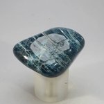 Blue Apatite Tumblestone  ~37mm