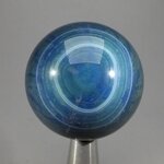 Blue Banded Agate Crystal Sphere ~40mm