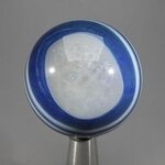 Blue Banded Agate Crystal Sphere ~40mm