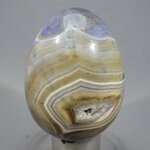 Blue Banded Agate Egg ~48mm