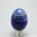 Blue Banded Agate Egg ~48mm