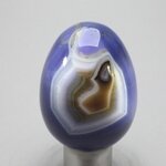 Blue Banded Agate Egg ~48mm
