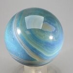 Blue Banded Agate Sphere ~45mm