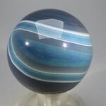Blue Banded Agate Sphere ~50mm