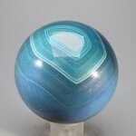 Blue Banded Agate Sphere ~55mm