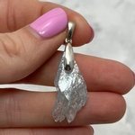 Blue Baryte Healing Crystal Pendant ~30mm
