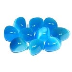 Blue Cat's Eye Tumble Stone (20-25mm)