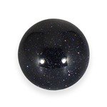 Blue Goldstone Crystal Sphere ~2.5cm