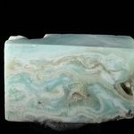 Blue Hemimorphite Mosaic Tile ~34mm