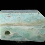 Blue Hemimorphite Mosaic Tile ~38mm