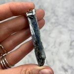 Blue Kyanite Healing Crystal 925 Silver Pendant ~62mm