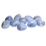 Blue Lace Agate Extra Grade Tumble Stone (25-30mm)