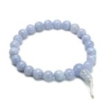 Blue Lace Power Bead Bracelet