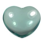 Blue Obsidian Crystal Heart ~45mm