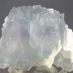 Blue Sky Fluorite with Mauve Crystals ~55mm