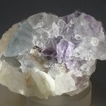 Blue Sky Fluorite with Mauve Crystals ~55mm