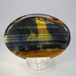 Blue Tiger Eye Palmstone (Extra Grade) ~70x50mm