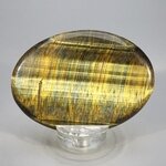 Blue Tiger Eye Palmstone (Extra Grade) ~70x50mm