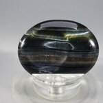 Blue Tiger Eye Thumbstone(Extra Grade) ~40x30mm