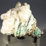 Calcite and Aurichalcite Mineral  ~55mm