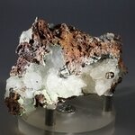 Calcite and Aurichalcite Mineral  ~65mm