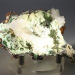 Calcite and Aurichalcite Mineral  ~75mm