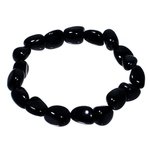 Capricorn Birthstone Bracelet - Black Obsidian