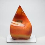 Carnelian Crystal Flame ~89x56mm