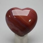 Carnelian Crystal Heart ~45mm