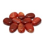 Carnelian Drilled Tumble Stone