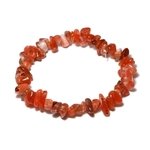 Carnelian Gemstone Chip Bracelet