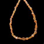 Carnelian Gemstone Necklace with clasp - 17 Inches