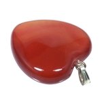 Carnelian Heart Pendant