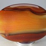 Carnelian Palmstone (Extra Grade) ~70 x 50 mm