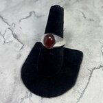 Carnelian Signet 925 Sterling Silver Ring~9.5 US / T 1/2 UK