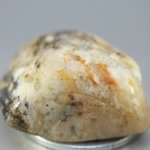Cassiterite in Quartz Tumblestone ~30mm