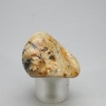 Cassiterite in Quartz Tumblestone ~31mm