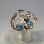 Cavansite & Stilbite Tumblestone ~28mm