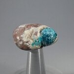 Cavansite & Stilbite Tumblestone ~29mm
