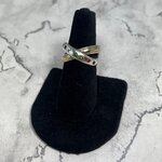 Chakra Gold & 925 Sterling Silver Ring~7.25 US / O 1/2 UK