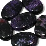 Charoite Massage Stone ~45mm