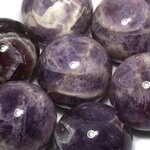 Chevron Amethyst Medium Crystal Sphere ~45mm