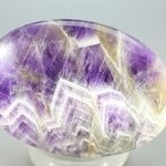 Chevron Amethyst Palmstone (Extra Grade) ~70 x 50 mm